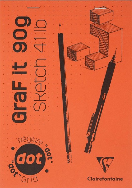 Graf It 14,8X21 cm Noktalı 160 Sayfa Bloknot Defter GBD96651