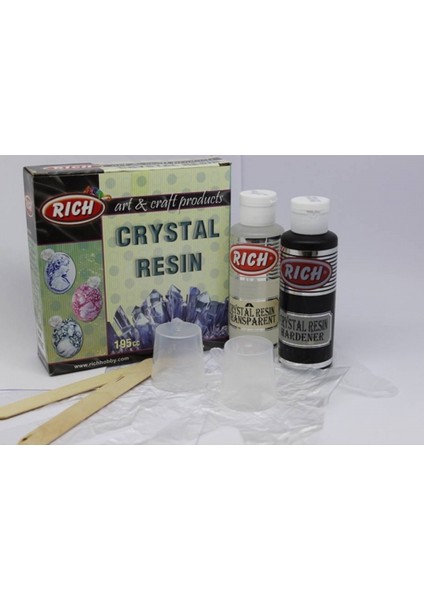 Crystal Resin 195 cc Şeffaf Reçine 1670