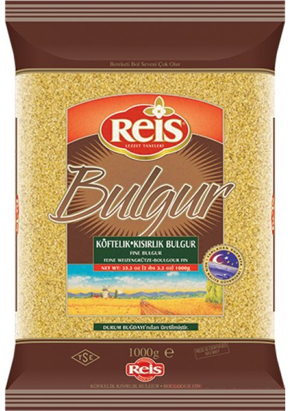 1 kg Köftelik Bulgur - 20'li