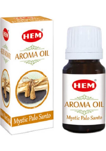 Aroma Oil Mystic Palo Santo Uçucu Yağı Buhurdanlık Kokusu 10 ml