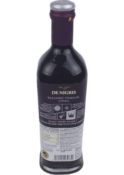 Balsamik Sirke Cam 500 ML