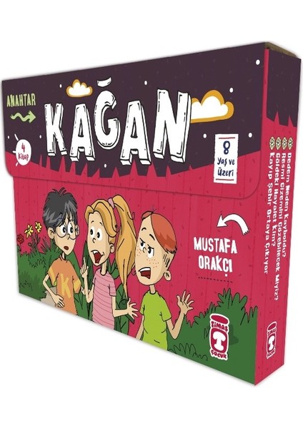 Kağan Set (4 Kitap) - Mustafa Orakçı