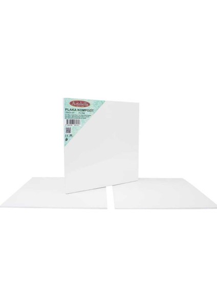 KPT2S Kompozit Plaka 20 x 20 cm 2'li Set
