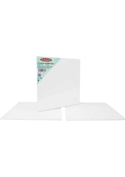 KPT2S Kompozit Plaka 20 x 20 cm 2'li Set
