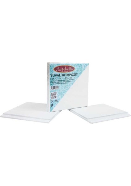 KTT4S Tuval Kompozit 10 x 10 cm 4'lü Set