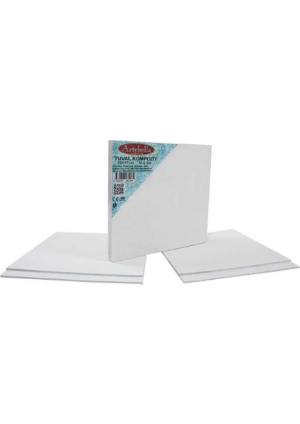 KTT4S Tuval Kompozit 16 x 17 cm 4'lü Set