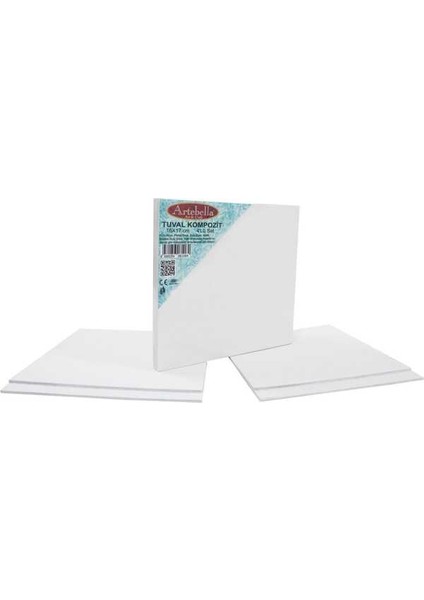 KTT4S Tuval Kompozit 16 x 17 cm 4'lü Set