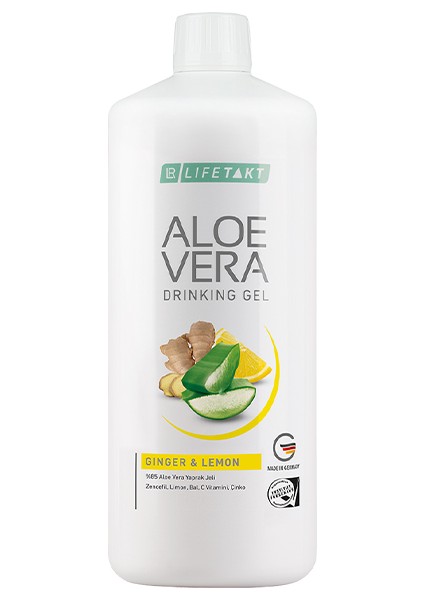Aloe Vera Jel Içecek Zencefil ve Limon - 1000 ml
