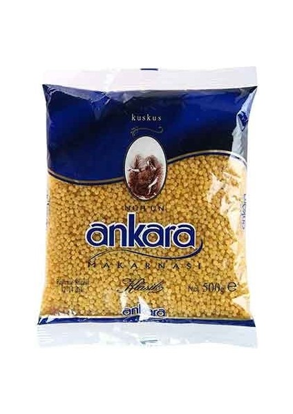 Nuh'un Ankara Kuskus Makarna 500 gr x 5 Paket
