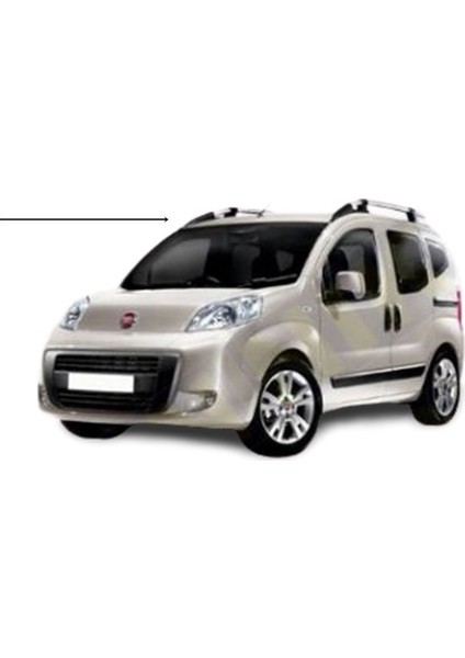 Dacia Dokker Tavan Çıtası Siyah 2013 +Sonrası