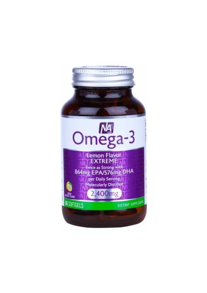 Omega-3 Lemon Flavor 60 Softjel