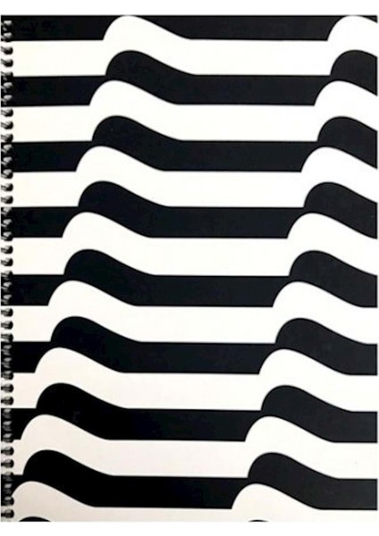 4 Kareli + 2 Çizgili Ayraçlı A4 Konulu Defter Sarı