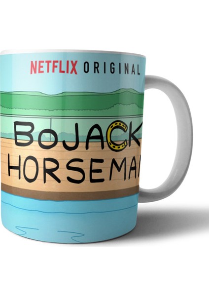 Bojack Horseman Kupa Bardak Model 1