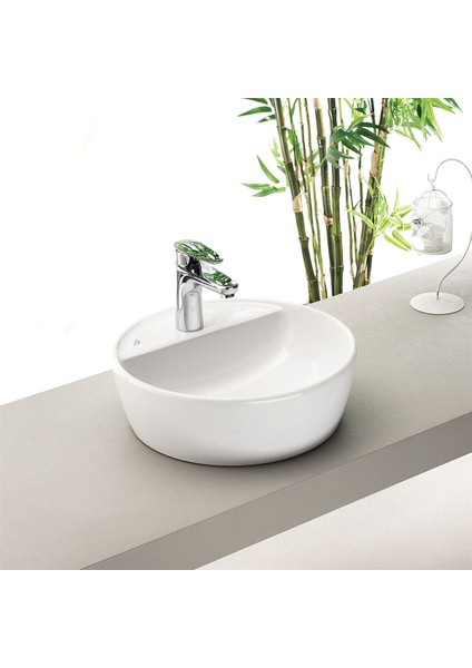 42 cm One Batarya Delikli Lavabo 076400