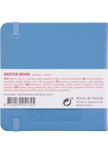 Artcretıon Eskiz Bloğu 140 gr 12 x 12 cm Göl mavisi fiyatları