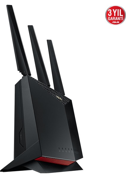 ASUS RT-AX86U WIFI6 Dual Band Gaming Extendable Router-4G 5G Mobile Tethering-AiProtection