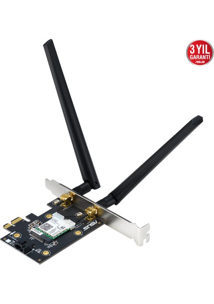 PCE-AX3000 Wifi6 DualBand Gaming Kablosuz PCIE Adaptör+Bluetooth