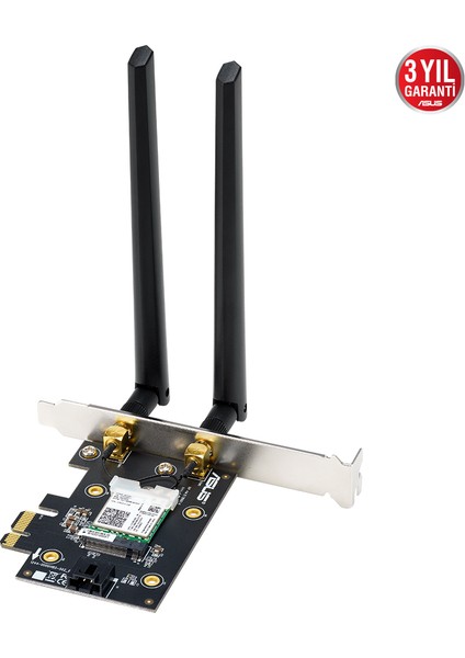 PCE-AX3000 Wifi6 DualBand Gaming Kablosuz PCIE Adaptör+Bluetooth