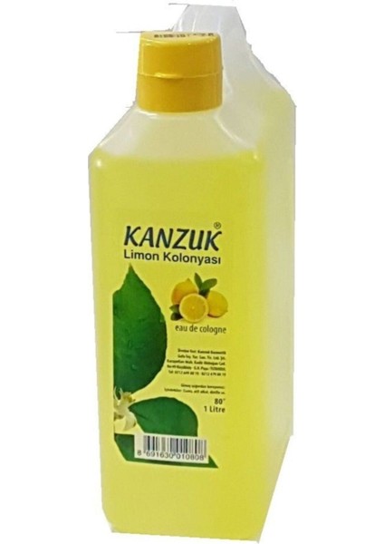 6 Adet 1 Litre Limon Kolonyası