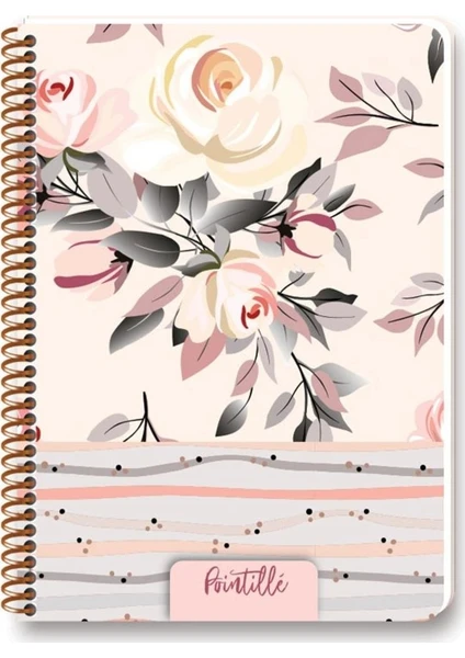 Keskin Color Pointille Rose Noktalı Defter