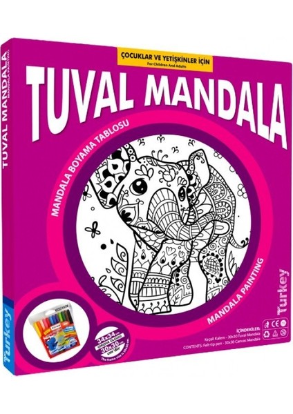 Tuval Mandala 07