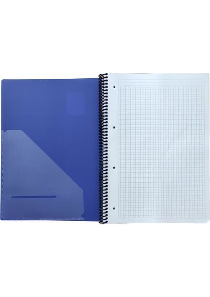 Chromo Spiralli Pp Kapak Defter A4 Kareli 60 Yaprak 1979