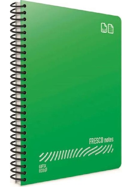 Fresco Spiralli Defter A4 80 Yp. Çizgisiz