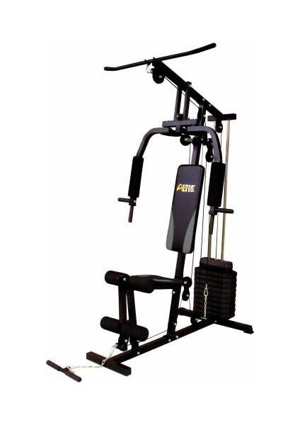 Hg100 Plus -- 60 kg Plaka Ağırlıklı Çalışma İstasyonu - Tek Kişilik