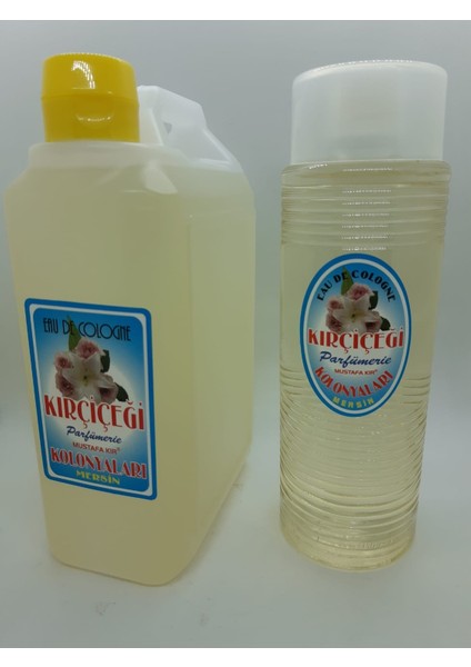Beyaz Zambak Kolonyası 400 ml Pet Şişe + 1litre Bidon 2'li Set