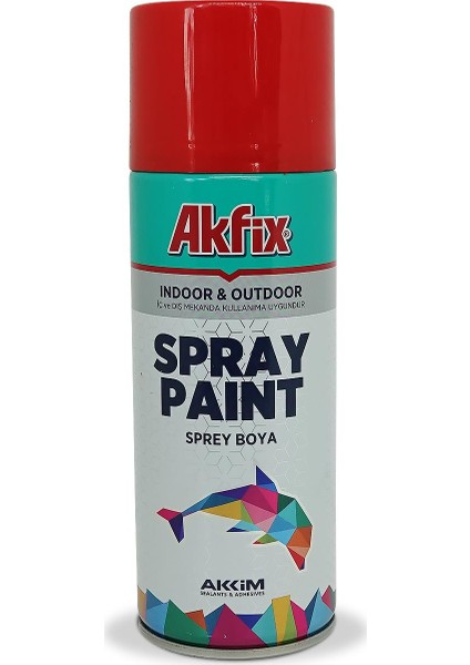Akrilik Sprey Boya 400ml Parlak Kırmızı