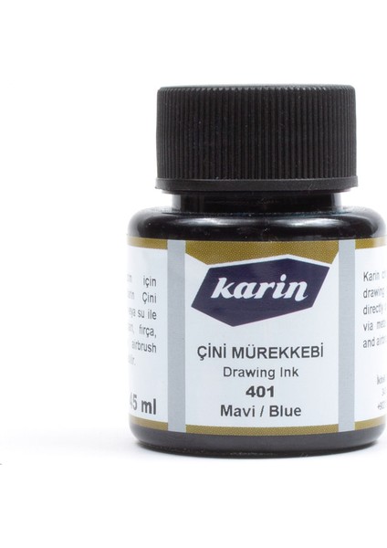 Çini Mürekkebi 45 ml Mavi