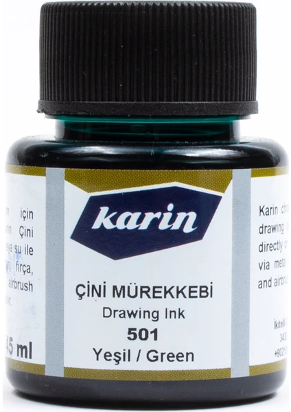 Çini Mürekkebi 45 ml Yeşil