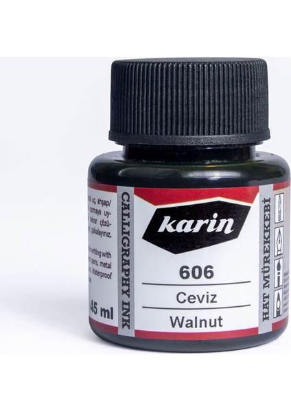 Hat Mürekkebi 45 ml Ceviz