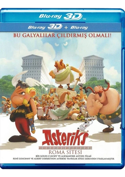 Asteriks Roma Sitesi (Asterix & Obelix: Mansion Of The Gods) 3-D Blu-Ray