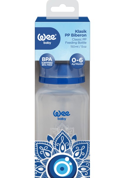 Klasik Pp Biberon 150 ml - Nazar Boncuğu