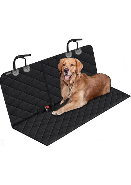 Sıvı Geçirmez Kedi Köpek Araç Içi Arka Koltuk Kılıfı 140 x 130 cm