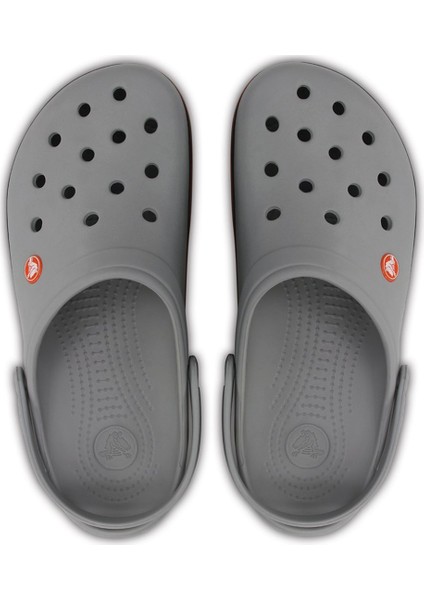 11016-01U Açık Gri Crocband Sandalet