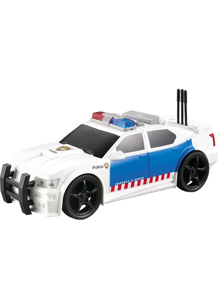 Nitro Speed Polis Arabası 1:20 Sesli Işıklı Bey-Mavi