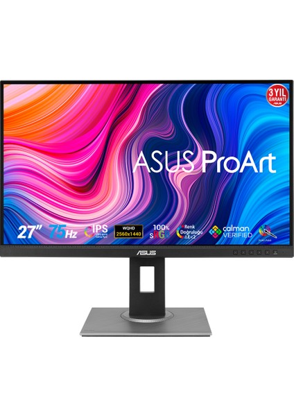 ProArt PA278QV 27'' 75Hz 5 ms (HDMI+Display) 2K IPS LED Monitör