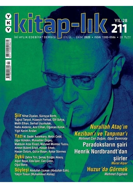 Kitap-lık 211 / Eylül - Ekim 2020