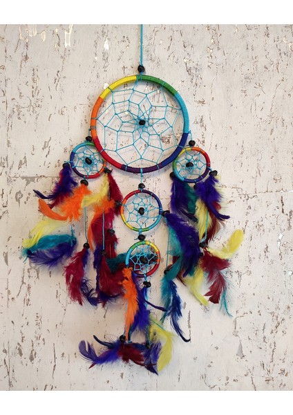 Düş Kapanı Rüya Kapanı Dream Catcher 12cm Renkli fiyatları