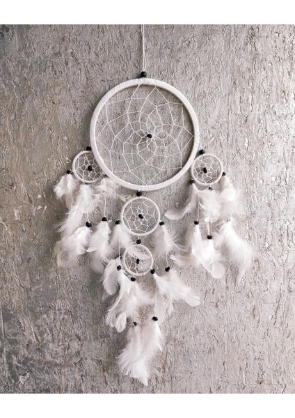 Düş Kapanı Rüya Kapanı Dream Catcher 17cm Beyaz fiyatları