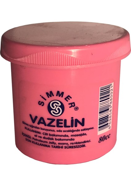 Vazelin Beyaz 80CC 3 Adet
