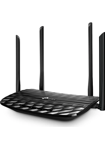 TP-Link Archer C6, AC1200 Mbps, MU-MIMO, 4 Gigabit LAN Bağlantı Noktası, Beamforming, WPA3, Access Point Modu, Ebeveyn Denetimleri, Dual-Band Wi-Fi 5 Router