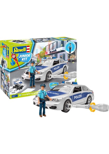 Jr. Kit Figürlü Polis Aracı