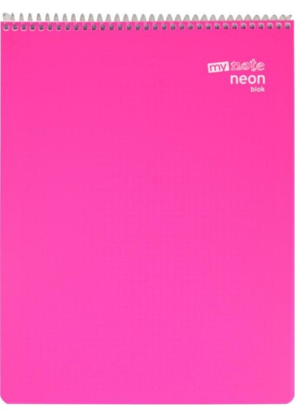 Neon Blok A5 80 Yaprak Çizgili Defter