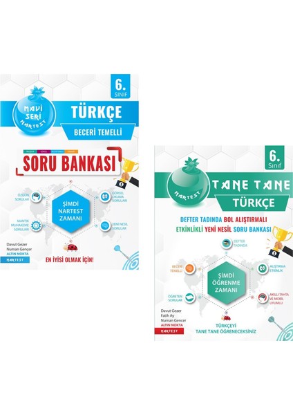 6. Sınıf Türkçe Soru Bankası ve Defter Tadında Tane Tane