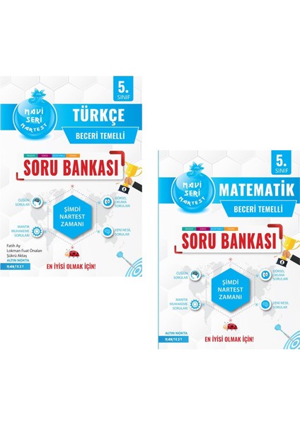 5. Sınıf Türkçe ve Matematik Soru Bankası