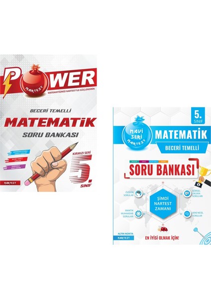5. Sınıf Power ve Mavi Matematik Soru Bankası