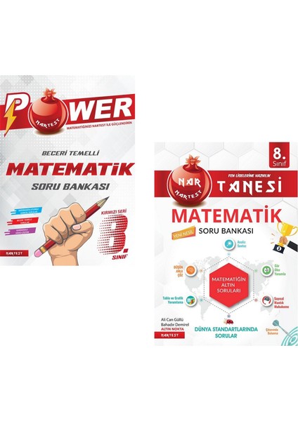 8. Sınıf Power ve Nar Tanesi Matematik Soru Bankası